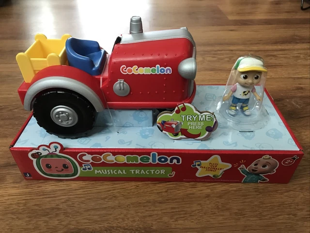 CoComelon, Cofanetto treno con 2 figurine, 40 pezzi, costruzione in mattoni, giocattolo per bambini dai 18 mesi, GIOCHI PREZIOSI, CCM07