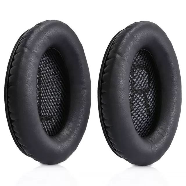 Ear Pads for Bose QuietComfort Headset QC2 QC15 QC25 QC35 AE2 AE2i AE2 (Black)