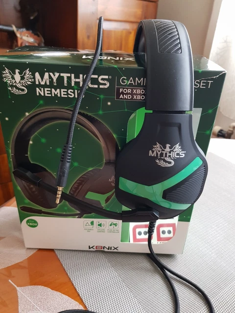 XB004 Mythics "Nemesis" Casque Gaming Headset pour XBOX par KONIX *NEUF SCELLE*