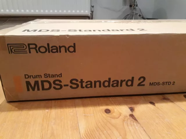 Brand new Roland MDS Standard 2 rack with 3 cymbal arms and drum pad clamps