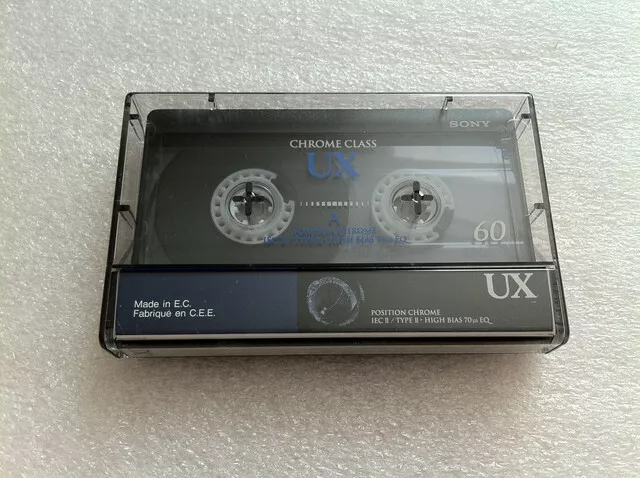 Sony UX 60 Vintage Audio Cassette Tape 1995