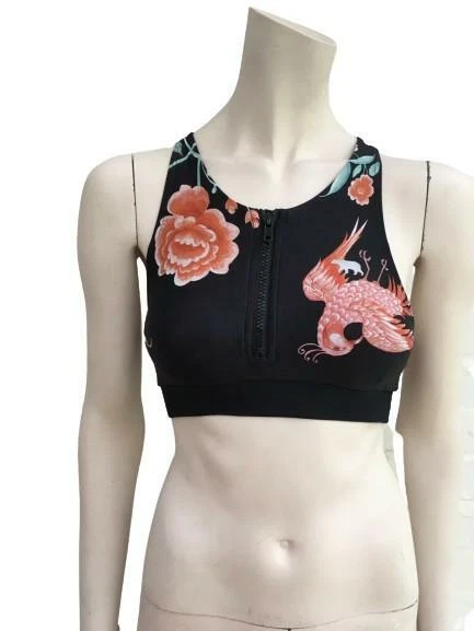 Reggiseno Running Bare SPORTS Arabesque cerniera accorciata Maggie taglia Eu 8 US