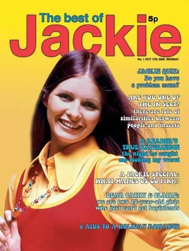 The Best of Jackie Magazine - The Seventies (Prion Edition) Hardback Book The