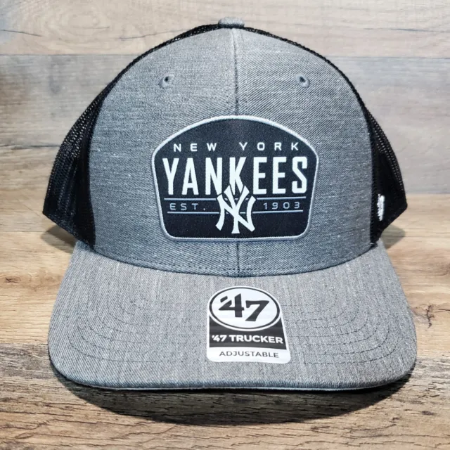NEW YORK YANKEES '47 Adjustable Trucker Snapback Hat Cap NEW $22.99 ...