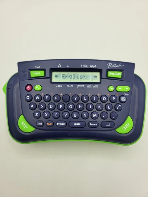 Brother PT-80 P-touch Electronic Labeling System Tested Working With Tape