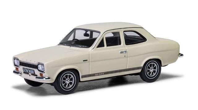 Vanguards 1/43 Ford Escort MK1 Twin Cam – Ermine White – Press Model