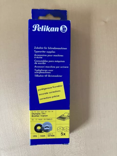 Pelikan Korrekturband 507806 Gr.143/5 Brother Olympia TA Canon 5x