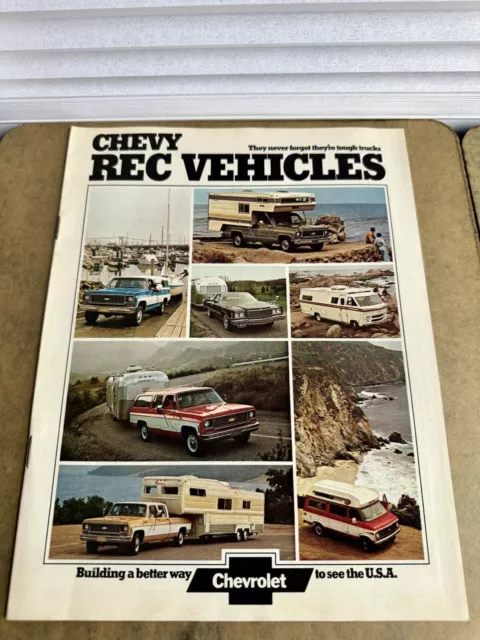 1974 Chevy Pickup Truck Dealer Brochure Original NOS