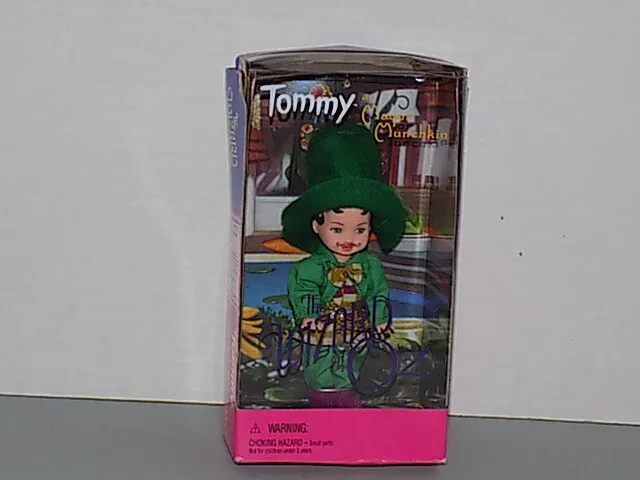 New in Box Vintage The Wizard Of Oz Barbie Tommy As Munchkin Mayor Mattel 1999
