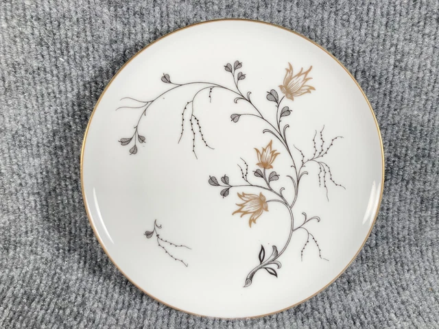 Eschenbach Baronet China Golden Bower Bread Plate 6.25" Bavaria Germany