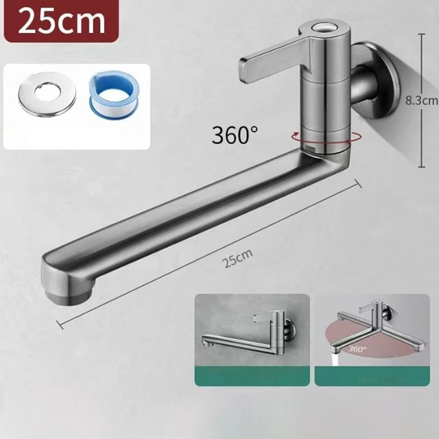 Pied De Parasol En Résine, Support De Parasol Rond Avec Bouton Rotatif, Convient Pour Parasol De