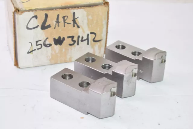 Pack of 3 Production Turning 65-06-SP Serrated Soft Chuck Jaws 3-1/4'' OAL