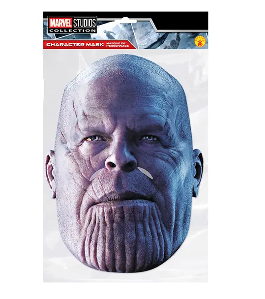 Avengers Infinity War THANOS Character Face Parties Party Mask Marvel Studios