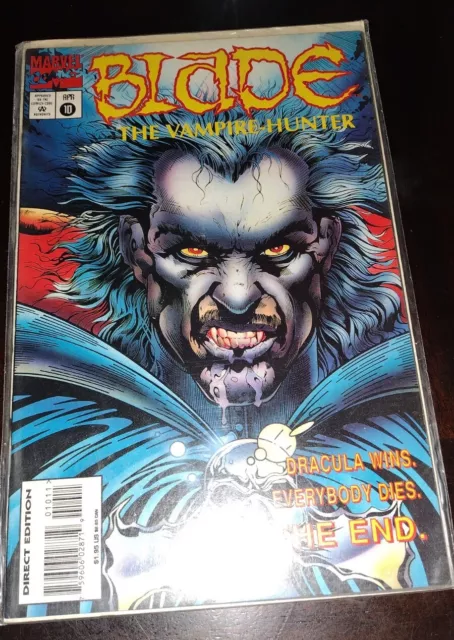 Blade the Vampire Hunter #10 CGC 9.2 Marvel  Final Issue Low Print Run