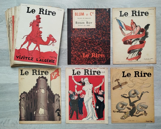 LE RIRE - Année 1936 - 30 numéros, caricature, satirique EUR 60,00 ...