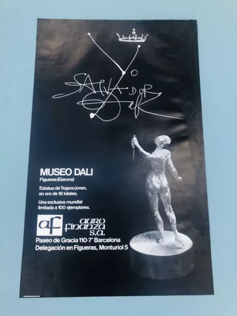 Salvador Dali Trajano Cartel Poster