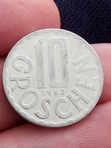 1982 / 10 GROSCHEN / AUSTRIA / OSTERREICH COLLECTIBLE free UK post Kayihan coins
