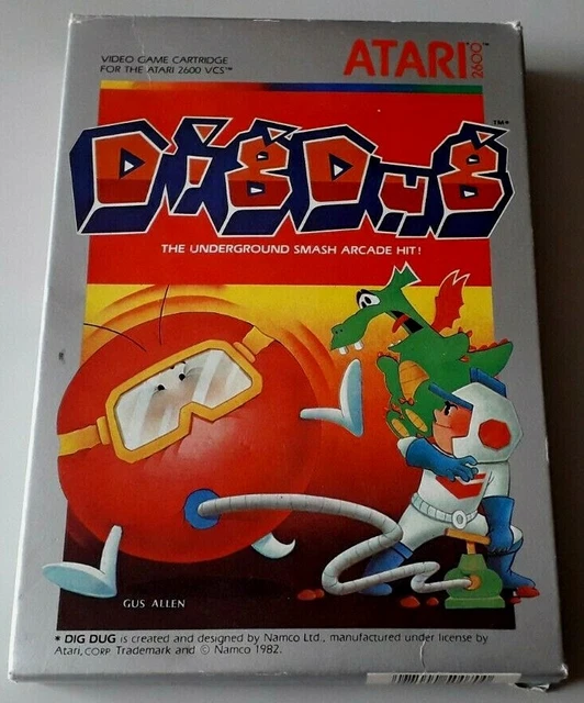 Jeu Atari 2600 Commando Complet En Boîte - Version PAL N°8200S - État Correct