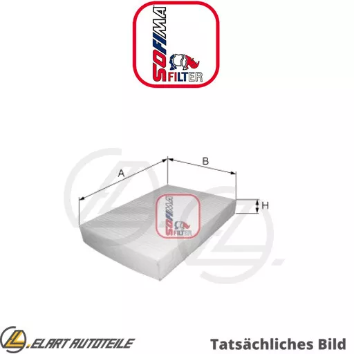 Indoor Air Filter For Opel Chevrolet Vauxhall Cadillac A 18 X Lnp Sofima