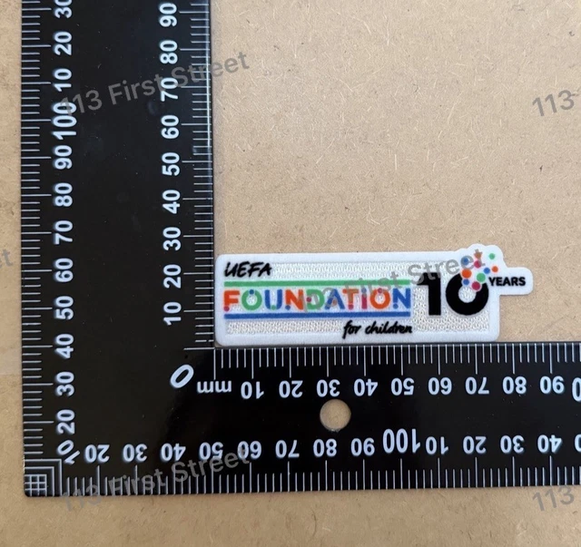 Patch Kit LIGUE DES NATIONS 2025 + UEFA Foundation 10 years officiel