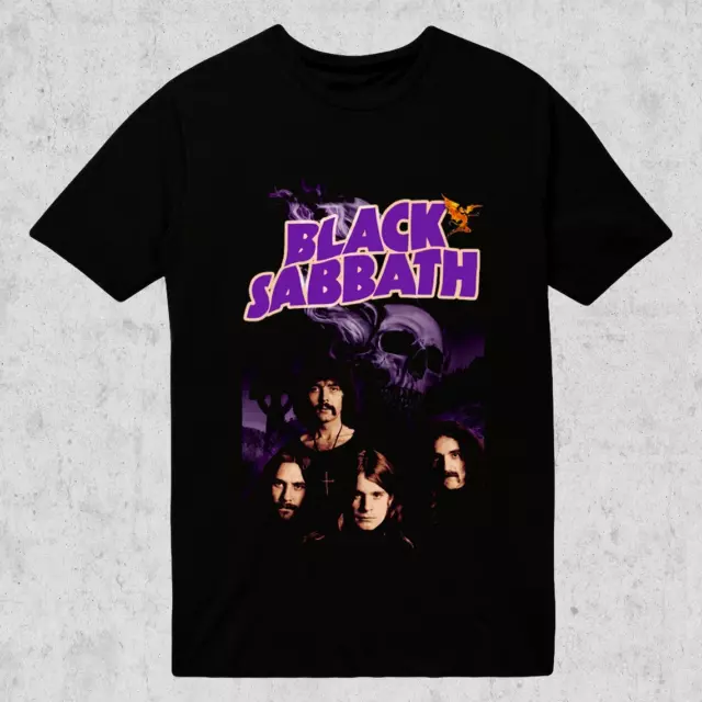 New Black Sabbath Band T-shirt Full Size S-5XL