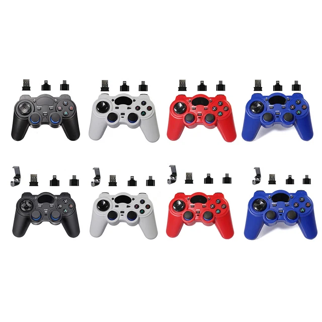 NUOVO CONTROLLER DI gioco wireless joystick with adattatore micro USB ...