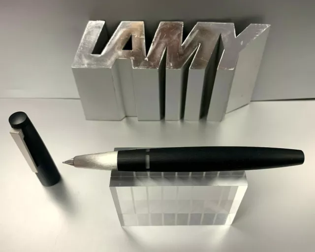 Lamy 2000 Füllhalter Kolbenfüller Füller alle Federn von EF- OBB Füllfederhalter