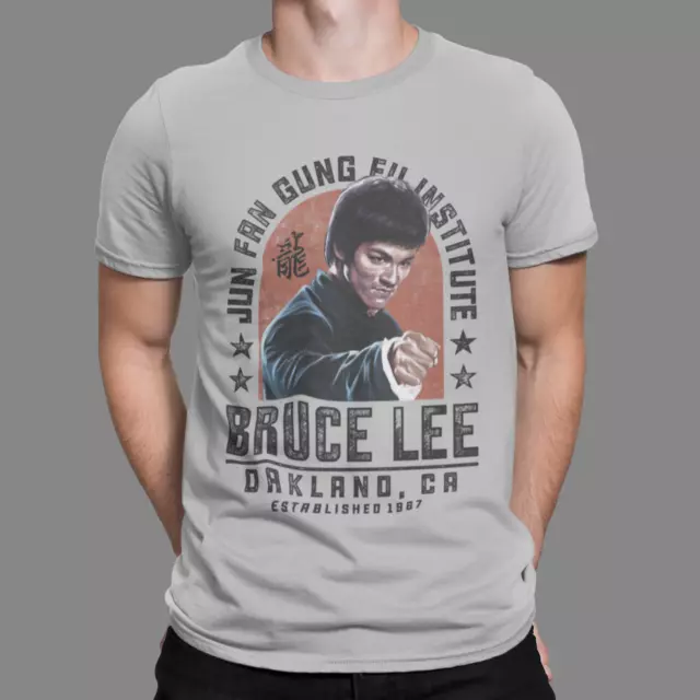Martial arts retro Bruce lee Jun Fan Gung T-shirt MMA