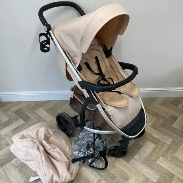 My babiie mb200 rose gold grey melange pushchair outlet