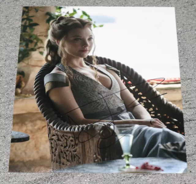 NATALIE DORMER Personally Hand SIGNED Autograph 10X8 Photo - Game Of Thrones