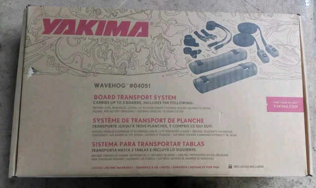 YAKIMA WAVEHOG BOARD Transport System Open Box 49.99 PicClick