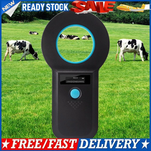 Animal Chip Scanner for EMID FDX-B Pet ID Reader RFID Handheld Microchip Scanner