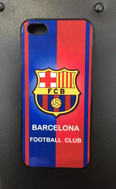 FC BARCELONA iPhone 5/5S/SE 1st Gen Rubber Case Aluminum Cover Better Protection