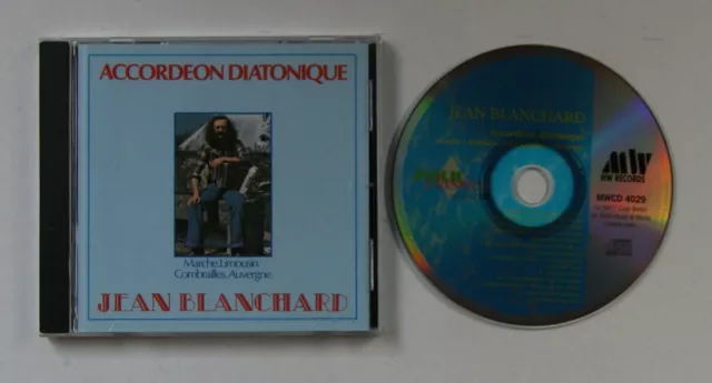 Jean Blanchard Accordéon Diatonique / Marche, Limousin.. NL CD 2001