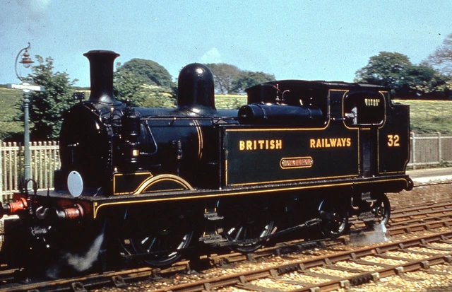 Lswr O2 Class COLOUR RAIL SLIDE, BRS317, LSWR O2, W32 'Bonchurch' £1.15 - PicClick UK