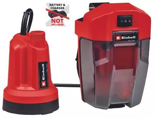 52405 Einhell Pompa per acque chiare a batteria 18VGE-SP 18 LL Li senza batteria