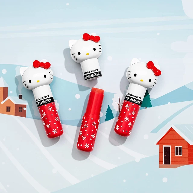 Lip Smacker Hello Kitty Flavored Lip Balm Lippy Pal Sweet Strawberry Shake 3