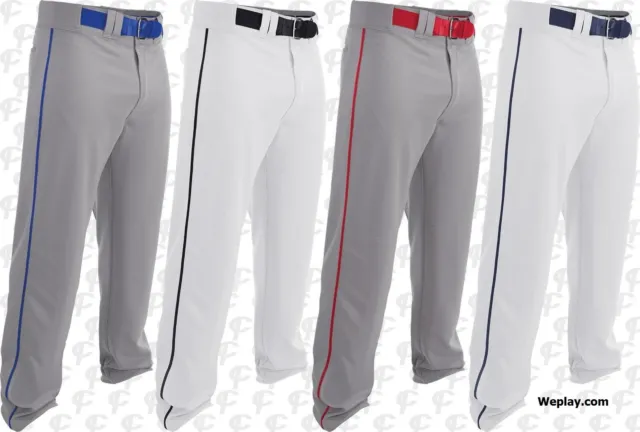 Easton Rival 2, Jeunes Garçons Passepoilé Ouvert Bas Baseball Pantalon A167125