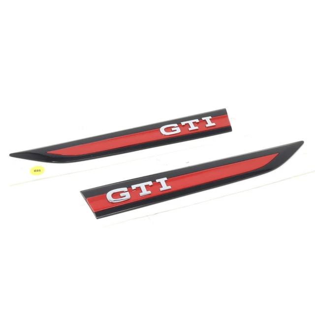 Emblema Adesivo Volante Ford, Nero Con Logo Rosso, 58mm X 22mm