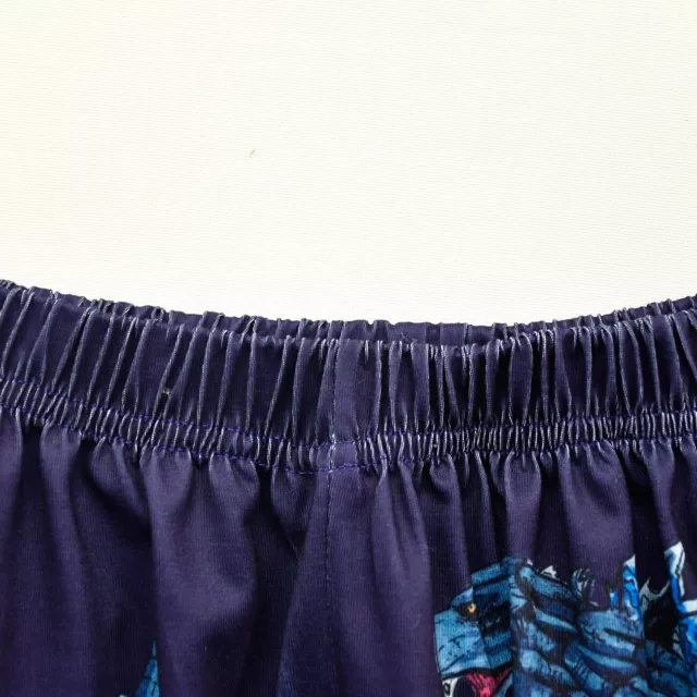T-shirt bambini ragazzi ragazze Godzilla maniche lunghe pantaloni pigiami set abiti da notte 7