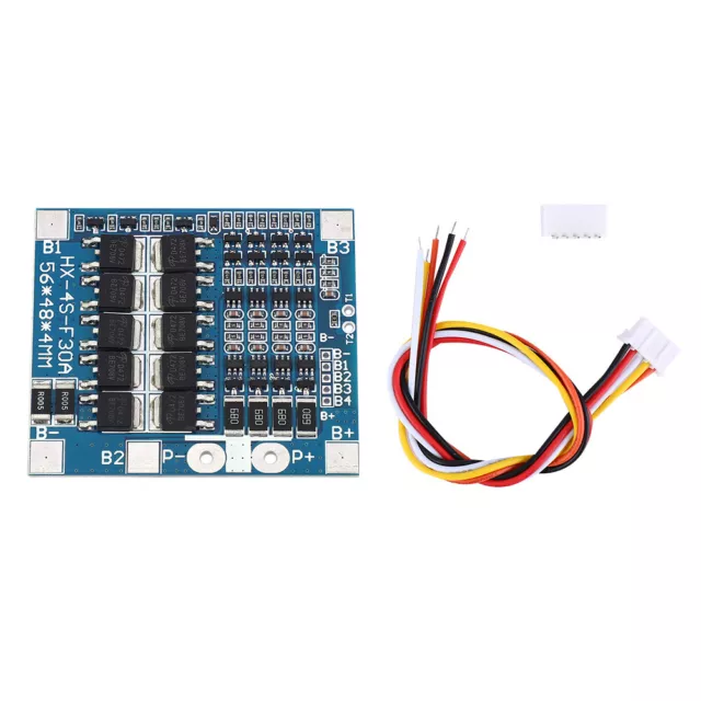 4S 12.8V Lithium Iron Phosphate Battery Protection Board With Equilibrium 30 GFL