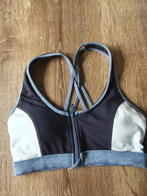 Ladies Size 10 Rockwear Sports Bra Crop Top. Running Sports Activewear gym Top