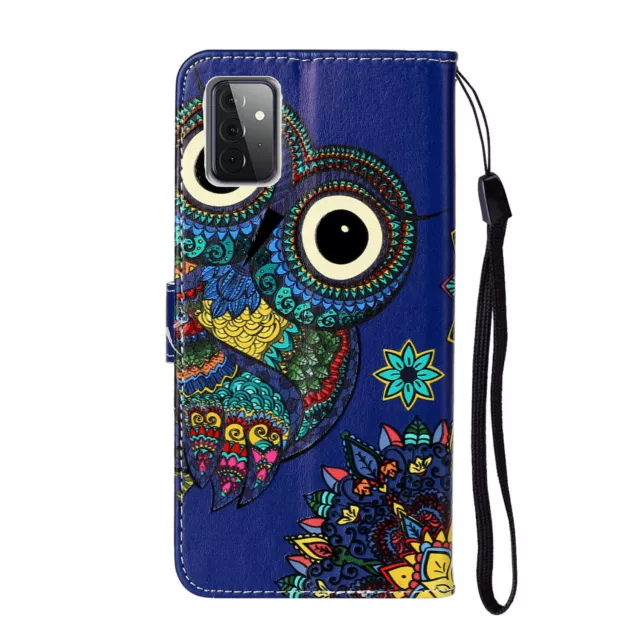 Case For Galaxy S21 S20 S10 S9 Note 20 10 Ultra Plus FE Embossed Pattern Wallet 3