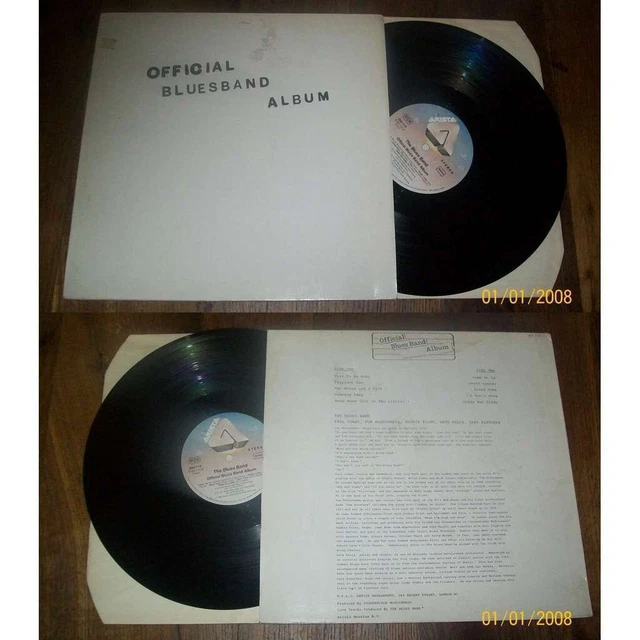 THE BLUES BAND - Official Blues Band Album LP Blues Rock 1980