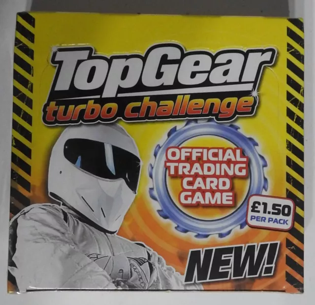 BBC TOP GEAR TURBO CHALLENGE BOOSTER BOX  NEW/SEALED  c2010 - FREE UK P&P