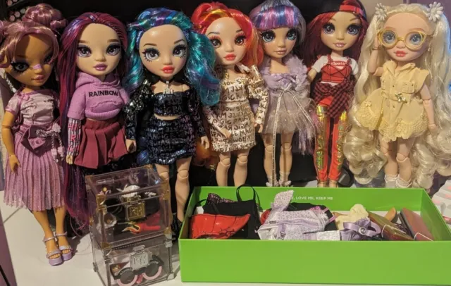 Rainbow High Dolls and Accessories Bundle