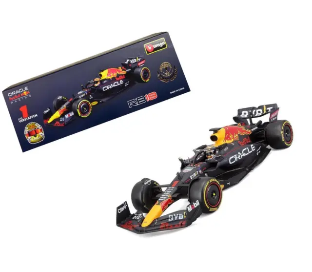 Red Bull Racing RB18 #1 Max Verstappen Oracle Winner Formula One F1 Abu Dhabi GP