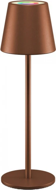 VISDANFO Lot De 2 Lampes De Table Rechargeables Sans Fil Dimmables - Lampe Chevet LED Rétro Gold + Beige