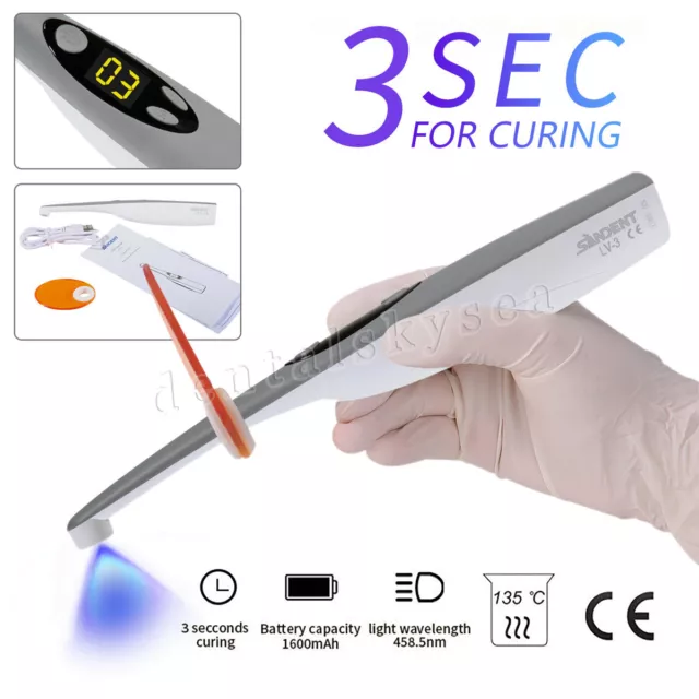 Cordless Dental LED Curing Light Lampe Polymerisationslampe Polymerisation 220V