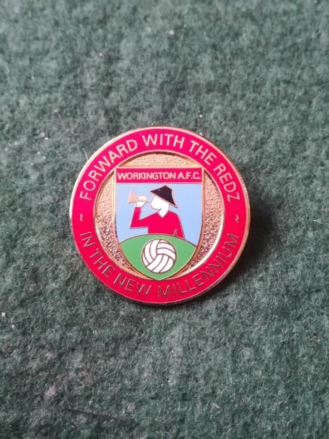 Old Workington Association Football Club Badge.